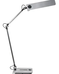 LED skrivebordslampe AQUILA Med dæmpning Sølv