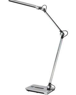 LED skrivebordslampe AQUILA Med dæmpning Sølv