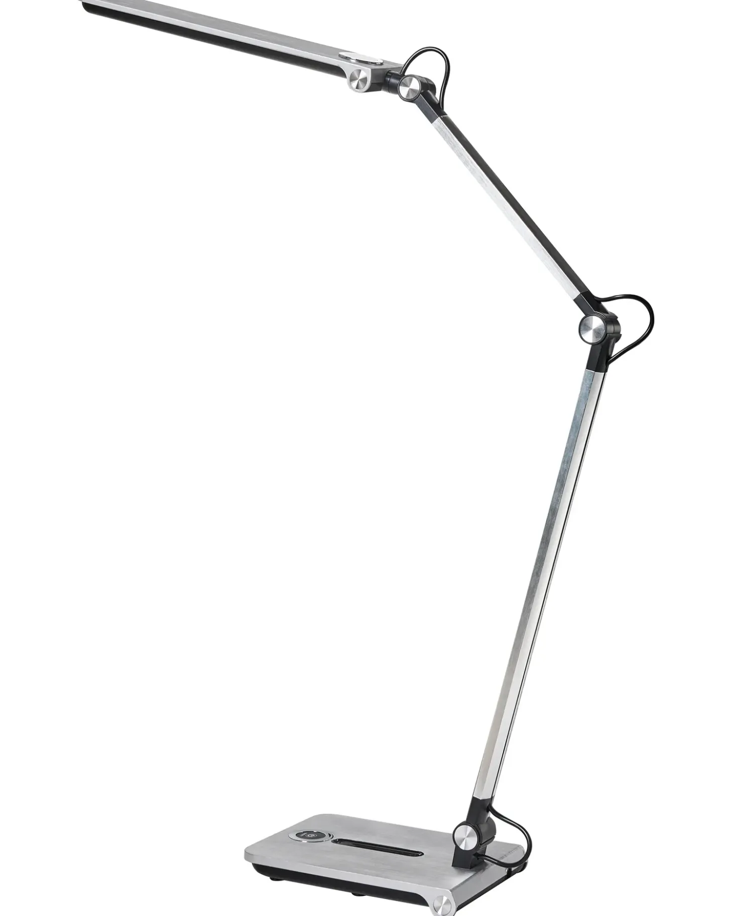 LED skrivebordslampe AQUILA Med dæmpning Sølv