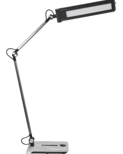 LED skrivebordslampe AQUILA Med dæmpning Sølv