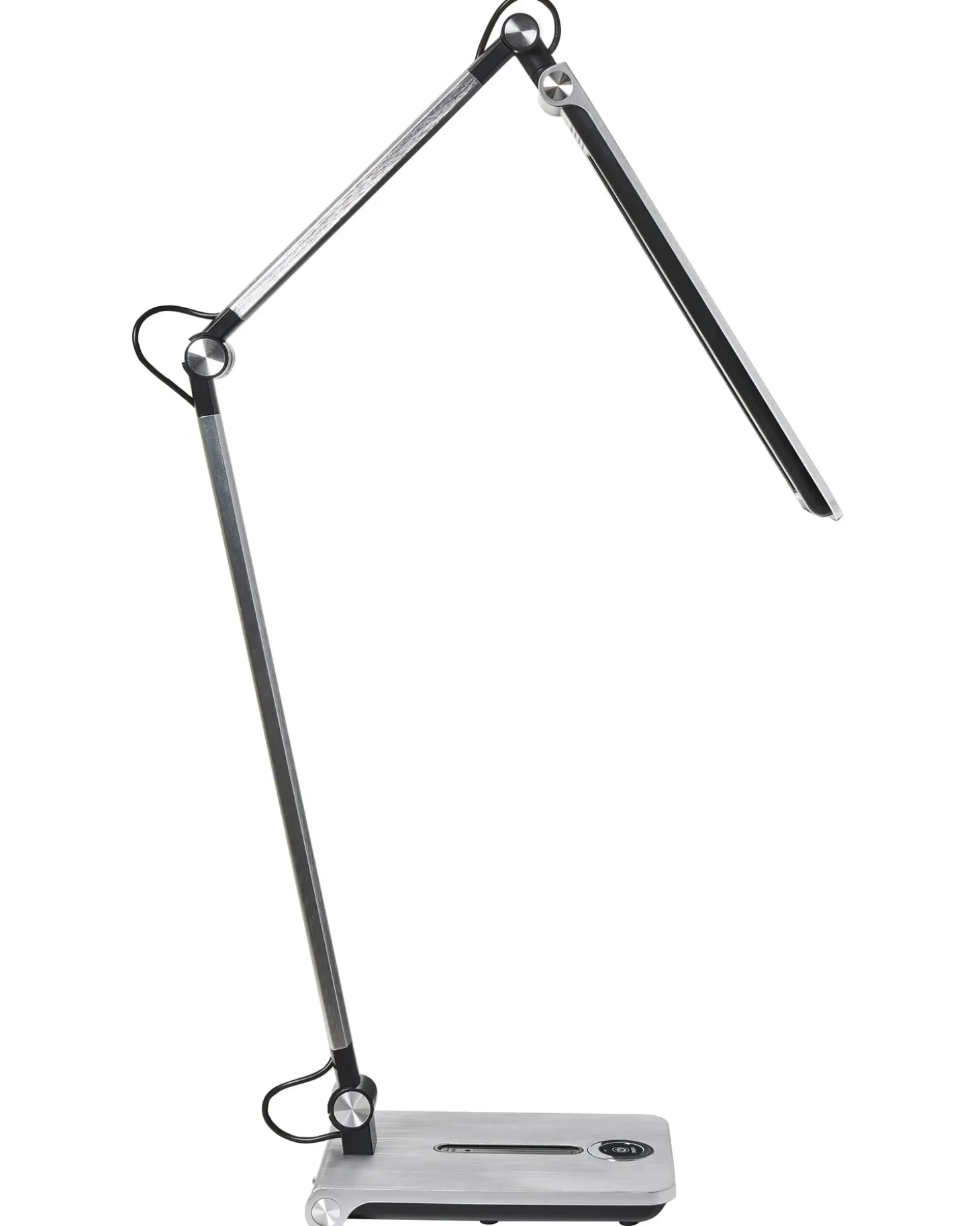LED skrivebordslampe AQUILA Med dæmpning Sølv