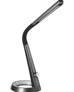 LED skrivebordslampe CANOPUS med USB-port Sort