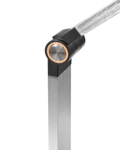 LED skrivebordslampe CAROY Med trådløs oplader Grå