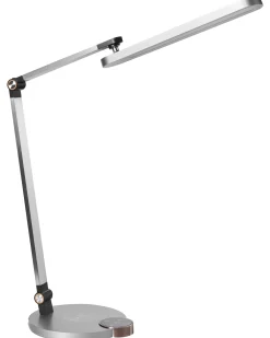 LED skrivebordslampe CAROY Med trådløs oplader Grå