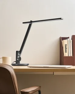 LED skrivebordslampe CETUS Med dæmpning Grå