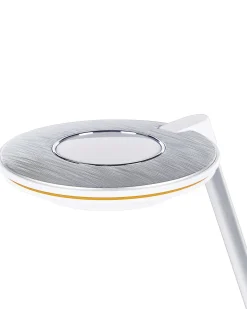 LED skrivebordslampe CORVUS Med dæmpning Metal Hvid/sølv