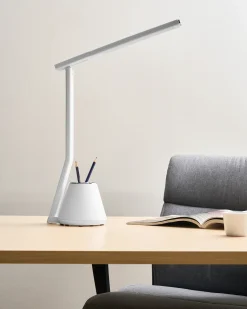LED skrivebordslampe DENEB Med dæmpning Hvid