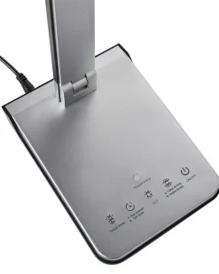 LED skrivebordslampe PICTOR Med dæmpning Sølv