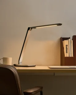 LED skrivebordslampe PICTOR Med dæmpning Sølv