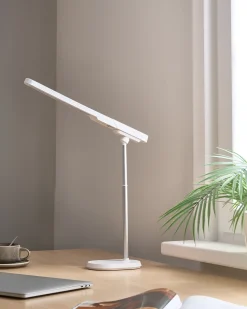 LED skrivebordslampe TUCANA Med dæmpning Hvid