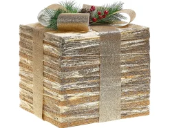 LED TOFTE Julegaver 20/25/30 cm Guld