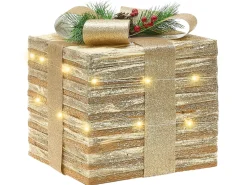 LED TOFTE Julegaver 20/25/30 cm Guld