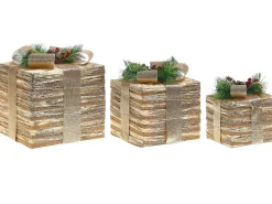 LED TOFTE Julegaver 20/25/30 cm Guld