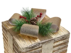 LED TOFTE Julegaver 20/25/30 cm Guld