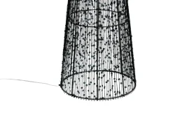 LED VEJLESO Juletræ 40/60/80 cm Sort
