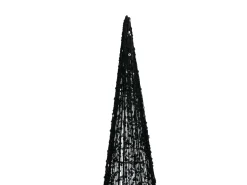LED VEJLESO Juletræ 40/60/80 cm Sort