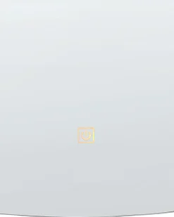 LED-badeværelsesspejl BERGERAC 58 cm 78 cm Sølv
