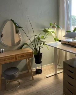 LED-badeværelsesspejl BETHUNE 58 cm 78 cm Sølv