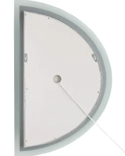 LED-badeværelsesspejl BEZONS 49 cm 80 cm Sølv