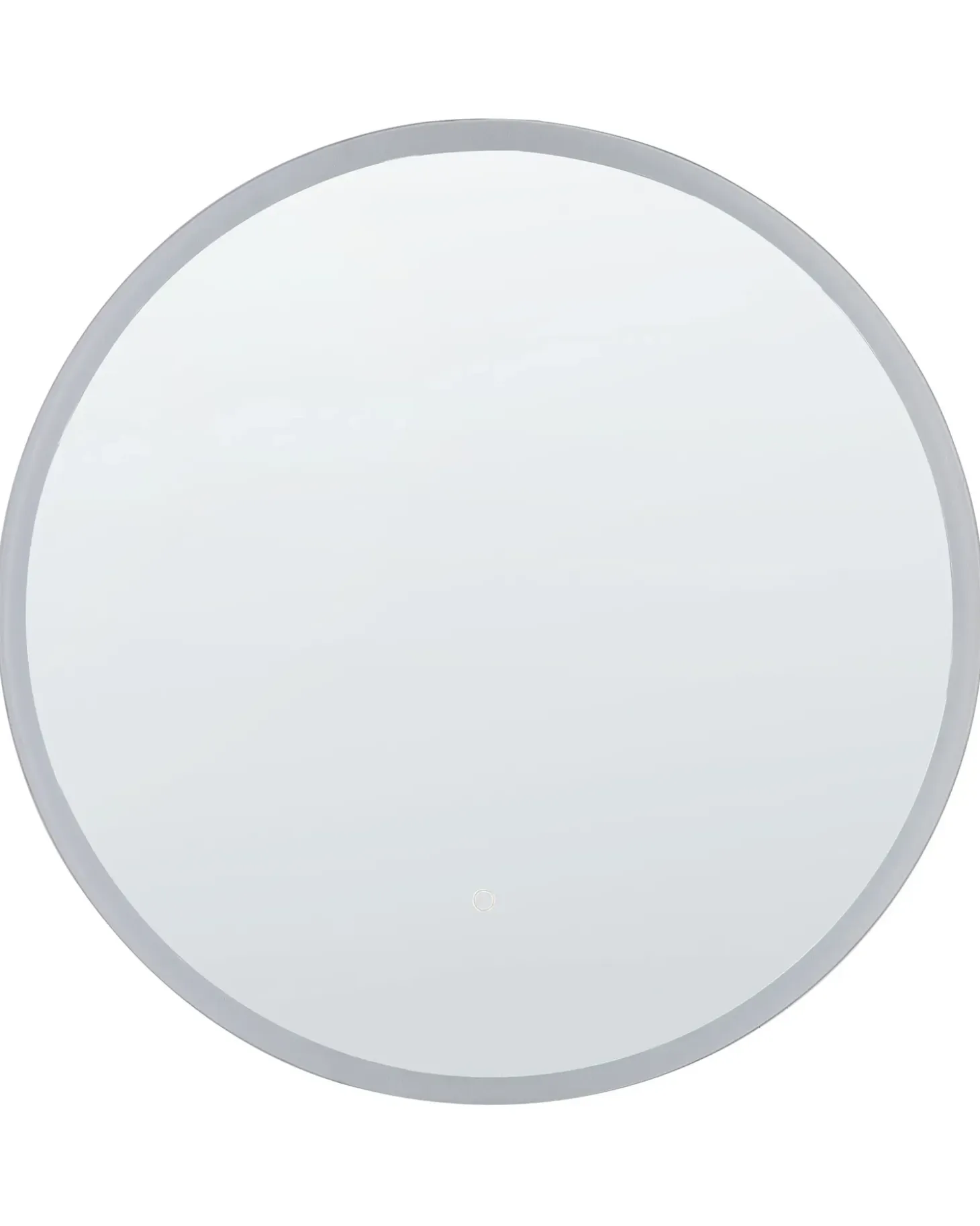 LED-badeværelsesspejl DEAUVILLE 79 cm 79 cm Sølv