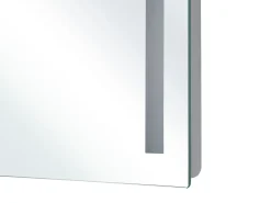 LED-badeværelsesspejl LIRAC 70 cm 60 cm Sølv