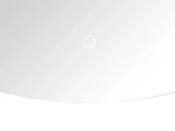 LED-badeværelsesspejl LOUE 50 cm 100 cm Sølv