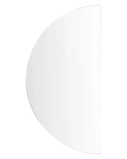LED-badeværelsesspejl LOUE 50 cm 100 cm Sølv