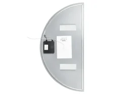 LED-badeværelsesspejl LOUE 50 cm 100 cm Sølv