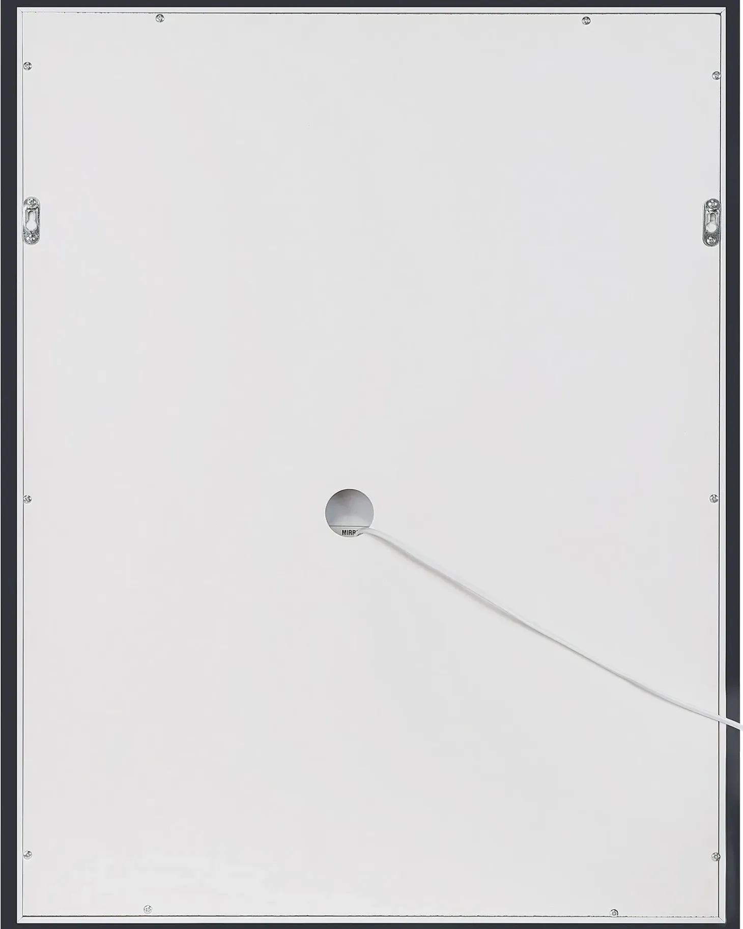 LED-badeværelsesspejl MARTINET 70 cm 90 cm Sølv