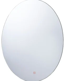 LED-badeværelsesspejl MAZILLE 60 cm 80 cm Sølv