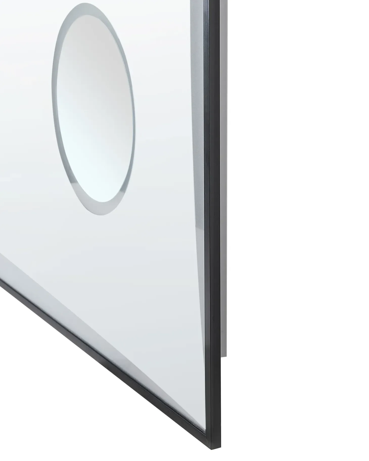LED-badeværelsesspejl ONLAY 100 cm 60 cm Sølv