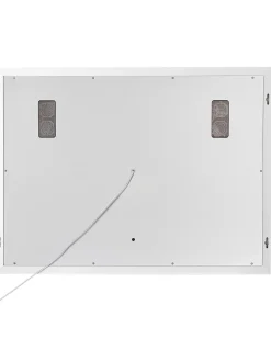 LED-badeværelsesspejl THAIX 80 cm 60 cm Sølv