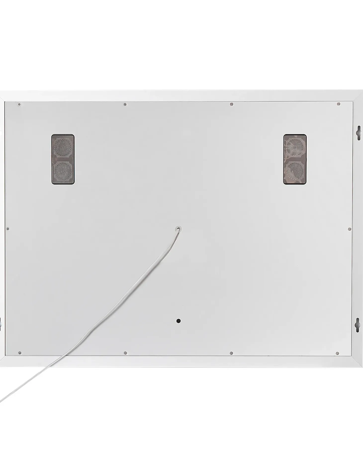 LED-badeværelsesspejl THAIX 80 cm 60 cm Sølv