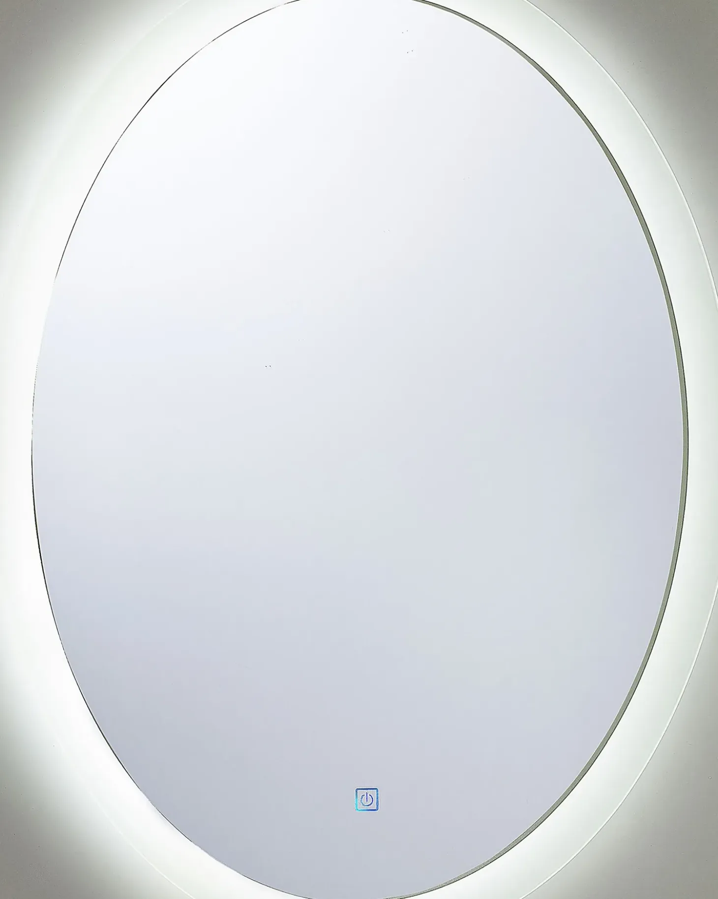LED-badeværelsesspejl VIRIAT 60 cm 80 cm Sølv