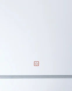LED-badeværelsesspejl WASSY 80 cm 60 cm Sølv