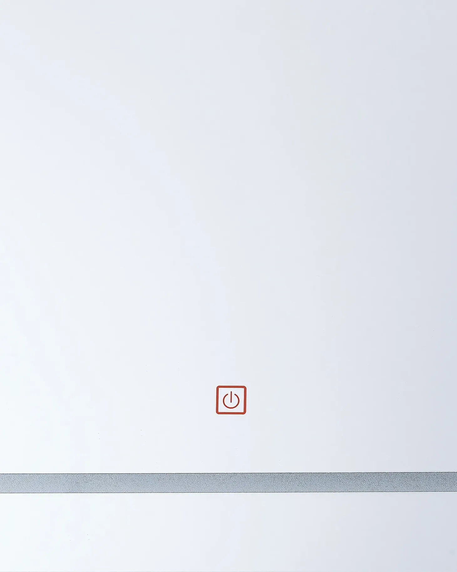 LED-badeværelsesspejl WASSY 80 cm 60 cm Sølv