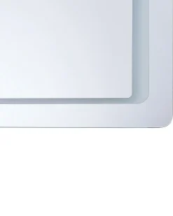 LED-badeværelsesspejl WASSY 80 cm 60 cm Sølv