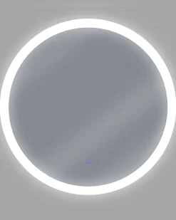 LED-badeværelsesspejl YSER 58 cm 58 cm Sølv
