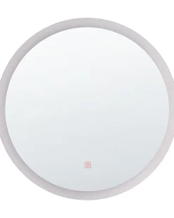 LED-badeværelsesspejl YSER 58 cm 58 cm Sølv