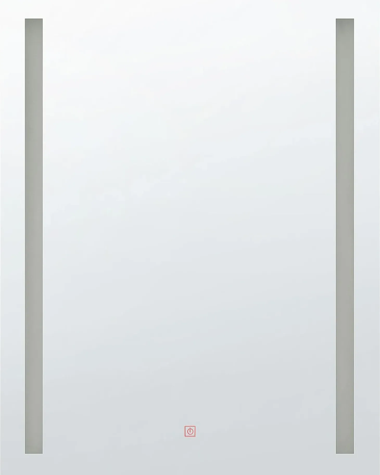 LED-badeværelsesspejl MARTINET 60 cm 80 cm Sølv