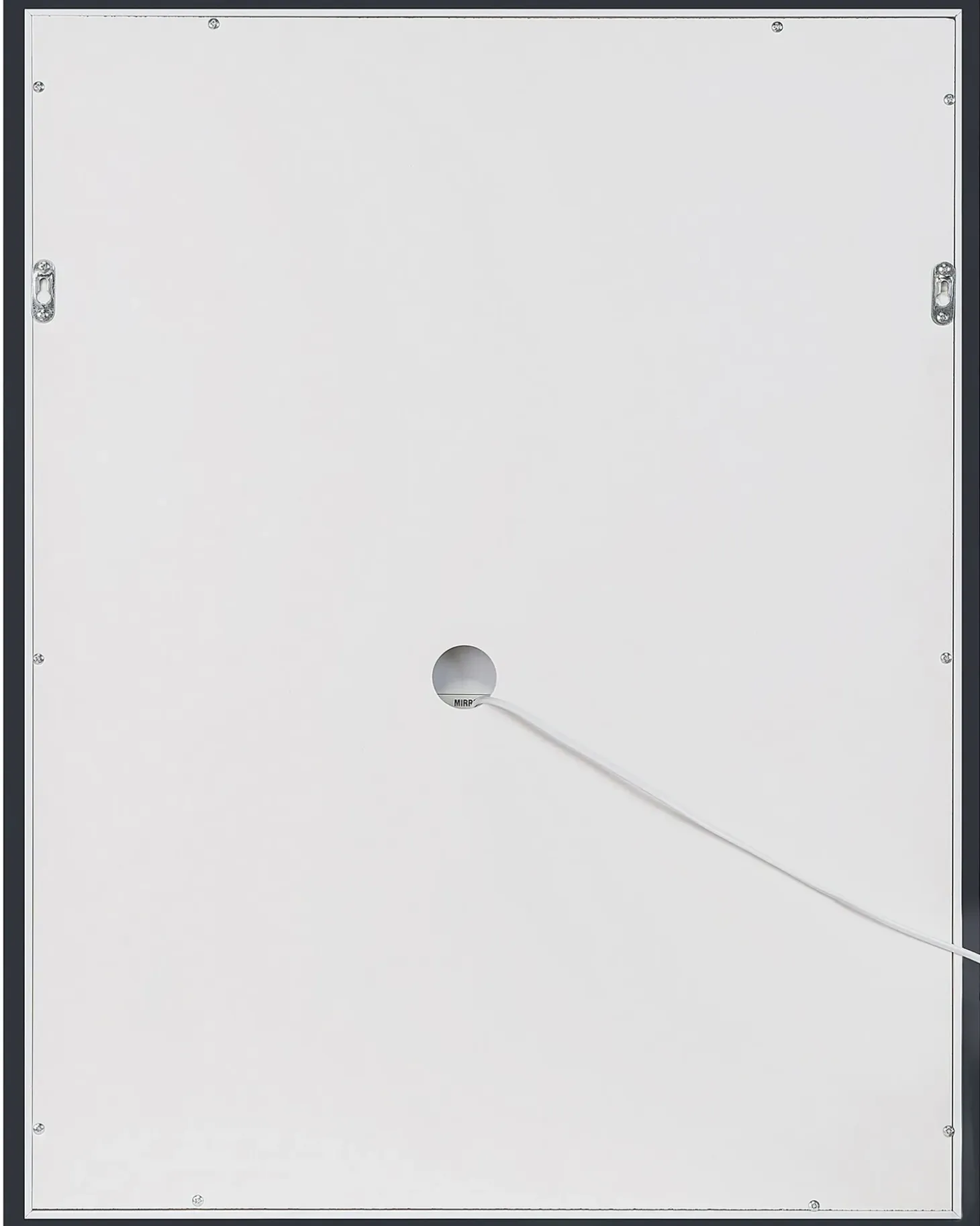 LED-badeværelsesspejl MARTINET 60 cm 80 cm Sølv