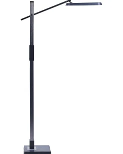 LED-gulvlampe AQUARIUS Med dæmpning Metal Mørkegrå