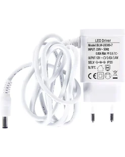 LED-gulvlampe CASSIOPEIA Med dæmpning Metal Hvid
