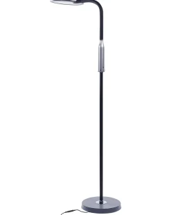 LED-gulvlampe CASSIOPEIA Med dæmpning Metal Sort