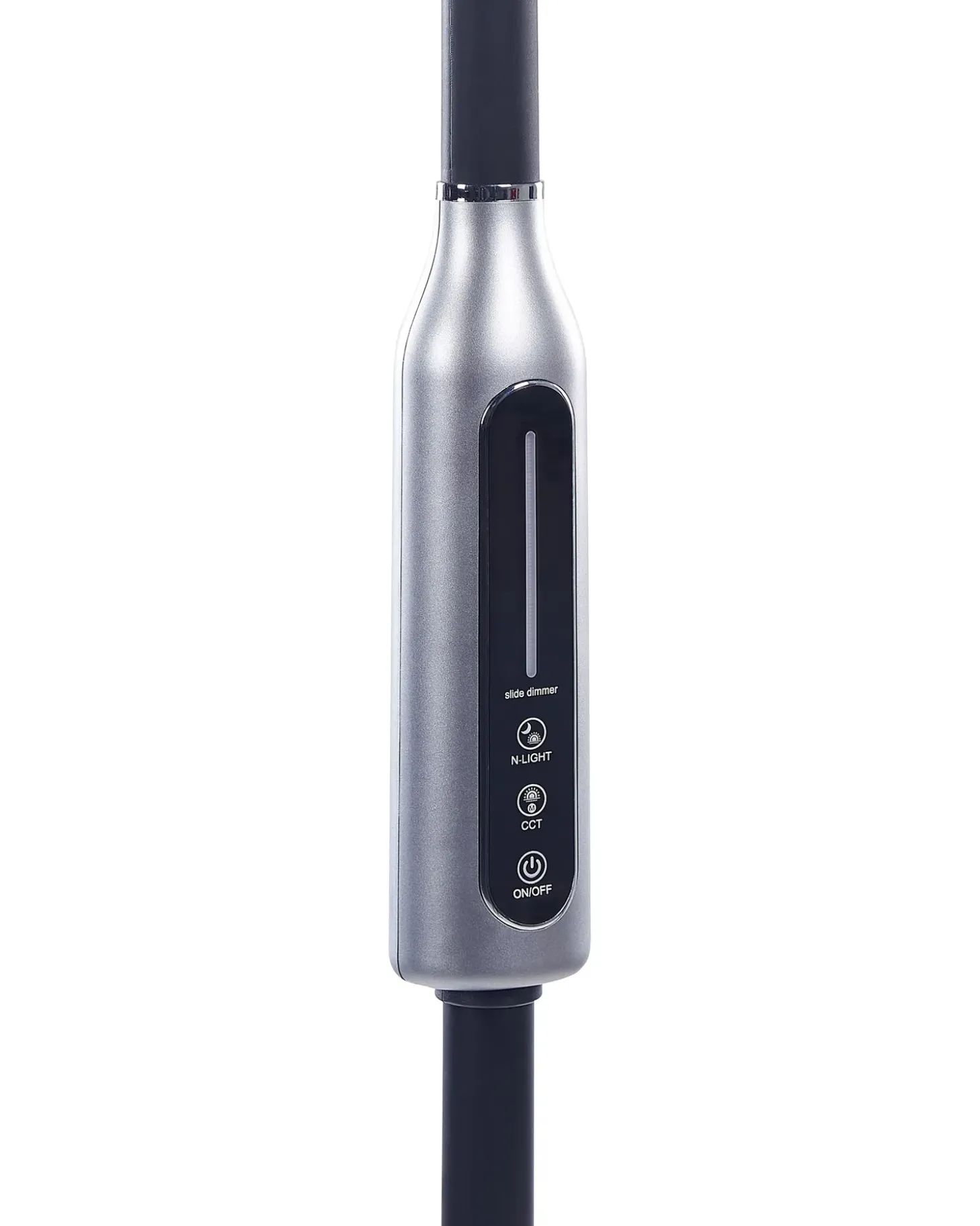 LED-gulvlampe CASSIOPEIA Med dæmpning Metal Sort