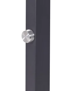 LED-gulvlampe TAURUS Med dæmpning Metal Sort