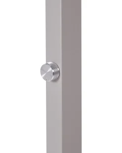 LED-gulvlampe TAURUS Med dæmpning Metal Sølv
