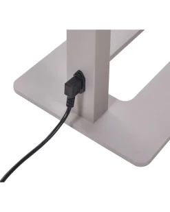 LED-gulvlampe TAURUS Med dæmpning Metal Sølv