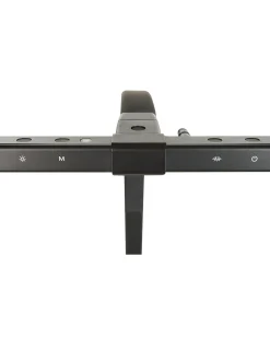 LED-klemmelampe AURIGA Med bevægelsessensor Metal Sort