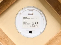 LED-lanterne SAIMA Julemønster 40 cm Mørkebrun